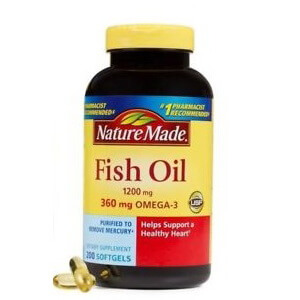 Dầu cá bổ mắt Omega 3 360mg Fish Oil
