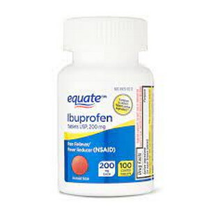 Hộp Equate Ibuprofen 100 viên hạ sốt giảm đau