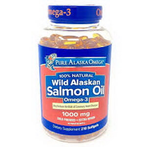Viên Dầu Cá Hồi Pure Alaska Omega 3 Wild Salmon Oil