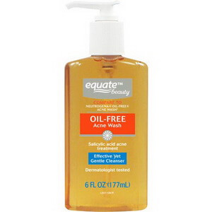 Sữa rửa mặt Equate oil free acne wash gel dành cho da mụn