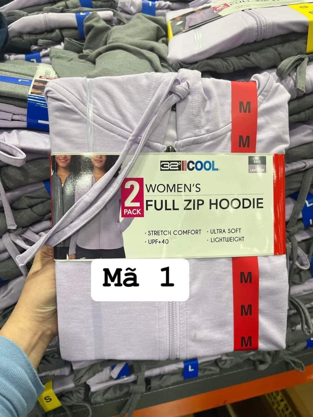 Áo khoác nữ 32 Degree Cool Zip Up Hoody chính hãng