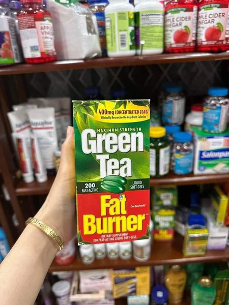 Viên uống giảm cân trà xanh Green Tea FatBurner của Mỹ